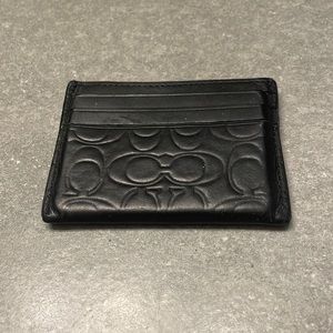 Coach Card Holder